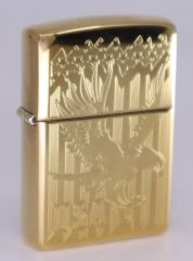 Zippo American Eagle Gold Dizayn Çakmak