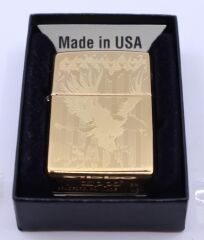 Zippo American Eagle Gold Dizayn Çakmak