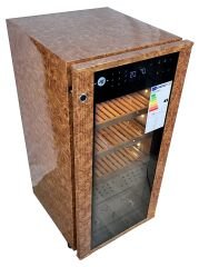 Boveda H-70S Elektrikli Humidor / Puro Saklama Dolabı - Kahverengi Maun