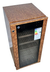 Boveda H-70S Elektrikli Humidor / Puro Saklama Dolabı - Kahverengi Maun