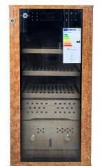 Boveda H-70S Elektrikli Humidor / Puro Saklama Dolabı - Kahverengi Maun