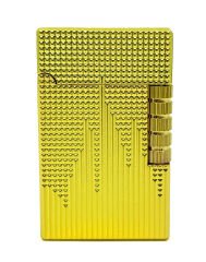 Dupont Tarzı Metal Çakmak - Soft Flame/Mum Alev - Gold