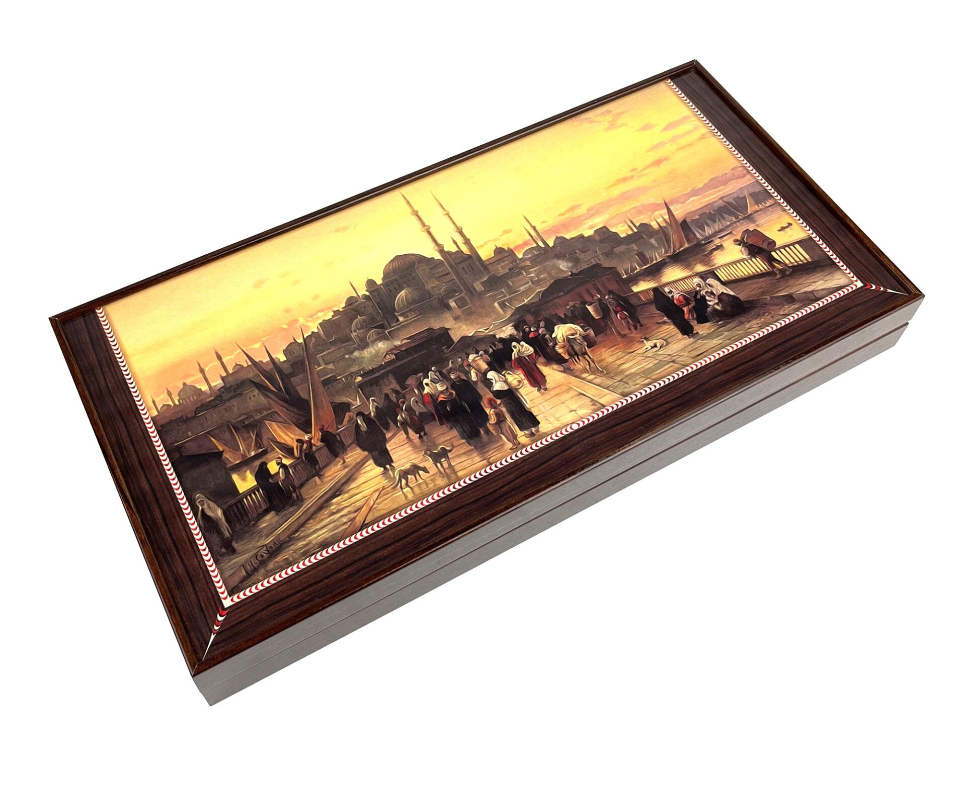 Yenigün Artwork Tavla - Galata Köprüsü XXL