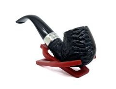 Peterson Dr. Jekyll & Mr. Hyde - Partical Rusticated Kırmızı 9 mm Filtreli Vulcanite Saplı Pipo 205790