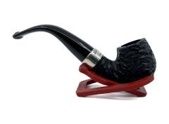 Peterson Dr. Jekyll & Mr. Hyde - Partical Rusticated Kırmızı 9 mm Filtreli Vulcanite Saplı Pipo 205790