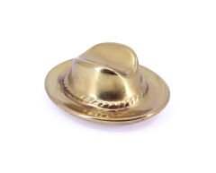 Şapka Puro Tutucu/Sehpa - Bronz