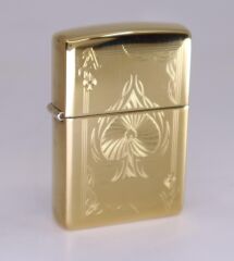 Zippo Ace Of Spades Gold Dizayn Çakmak