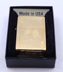 Zippo Ace Of Spades Gold Dizayn Çakmak