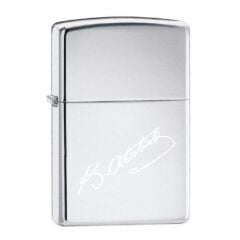 Zippo Atatürk İmza Gri Çakmak