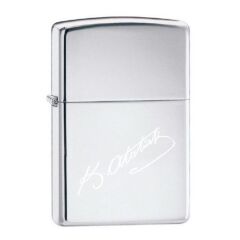 Zippo Atatürk İmza Gri Çakmak