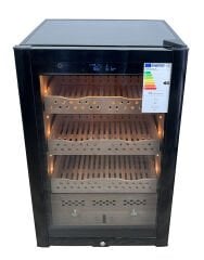 Boveda H-70L Elektrikli Humidor / Puro Saklama Dolabı - Siyah