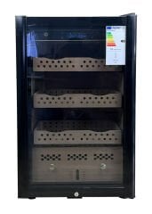 Boveda H-70L Elektrikli Humidor / Puro Saklama Dolabı - Siyah
