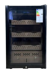 Boveda H-70L Elektrikli Humidor / Puro Saklama Dolabı - Siyah