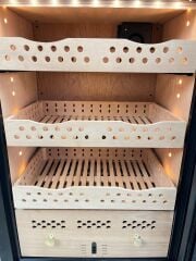 Boveda H-70L Elektrikli Humidor / Puro Saklama Dolabı - Siyah