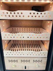 Boveda H-70L Elektrikli Humidor / Puro Saklama Dolabı - Siyah