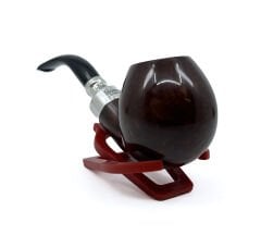 Peterson System Spigot B42 Filtresiz Vulcanite Saplı Pipo 206090