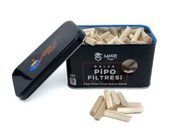Şahin Pipo 9mm Balsa Ağacı Pipo Filtresi - 200 Adet Ekonomik Paket