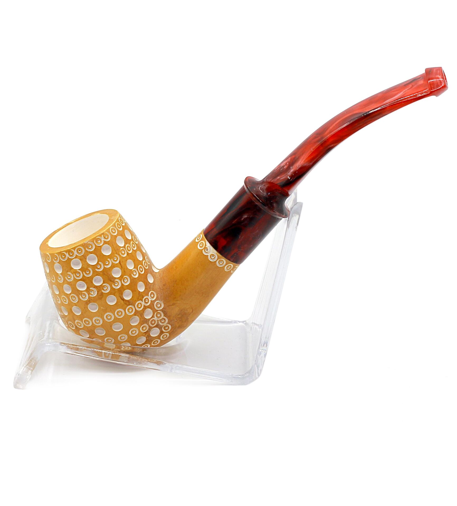 Doğal Lületaşı El Yapımı Özel Kutulu Pipo