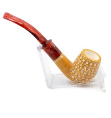 Doğal Lületaşı El Yapımı Özel Kutulu Pipo