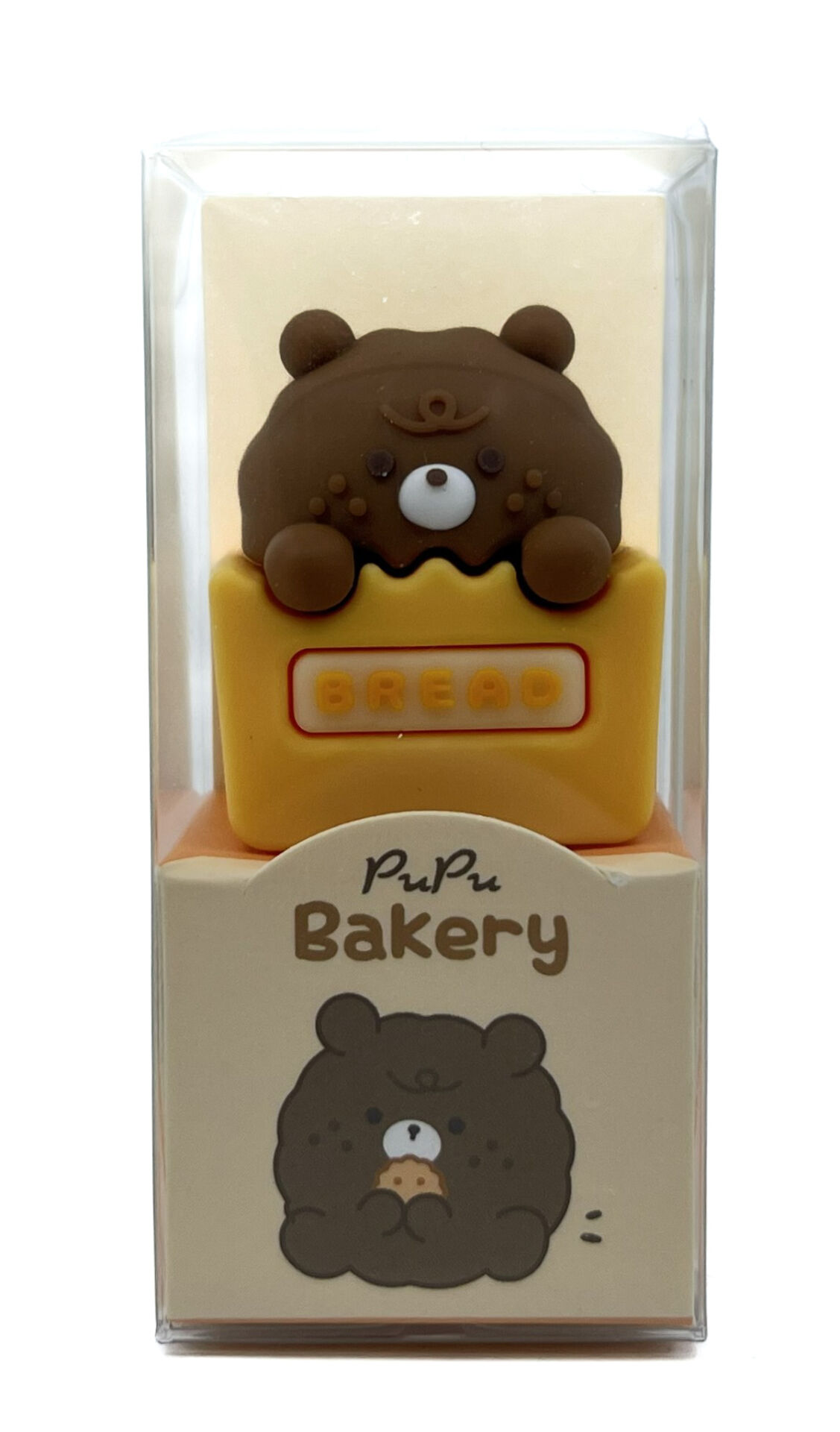Pupu Bakery 3d Silikon Renkli Kalemtraş  Ayıcık