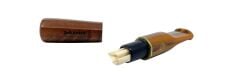 Şahin 10 mm Filtreli Toscanello-Backwoods Gül Kökü (Briar) Puro Ağızlığı - 3543
