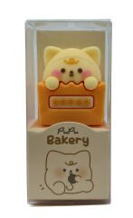 Pupu Bakery 3d Silikon Renkli Kalemtıraş Jiggly Puff