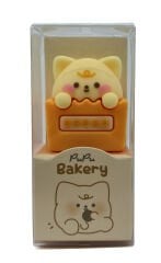 Pupu Bakery 3d Silikon Renkli Kalemtıraş Jiggly Puff