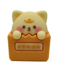 Pupu Bakery 3d Silikon Renkli Kalemtıraş Jiggly Puff