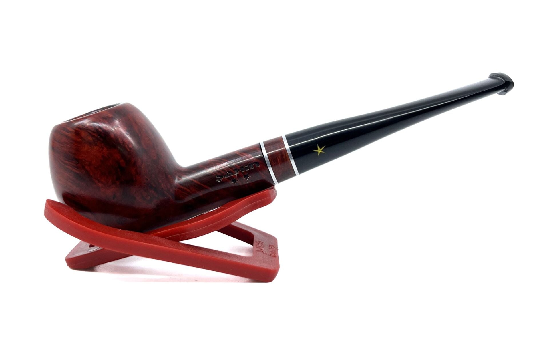 Şahin Sarı Yıldız 103 9mm. Filtreli Ebonit Saplı Pipo 237155