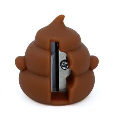 Pencil Sharpener 3d Silikon Renkli Kalemtıraş Poo Poo