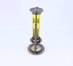 Pirinç Pusulalı Kum Saati