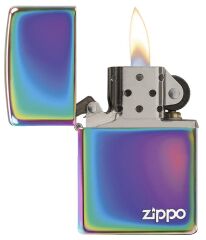 Zippo Spektrum Parlak Logolu Çakmak