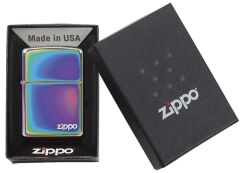 Zippo Spektrum Parlak Logolu Çakmak