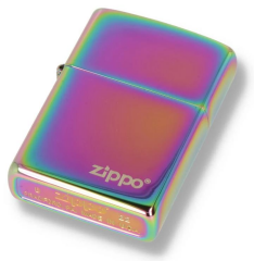 Zippo Spektrum Parlak Logolu Çakmak