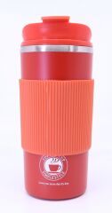 Çift Katmanlı Paslanmaz Çelik Sızdırmaz Termos Bardak 500 Ml Kupa - Turuncu