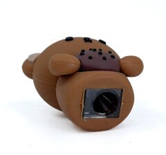 Lucky Turn  3d Silikon Renkli Kalemtıraş Ayıcık ve Pasta