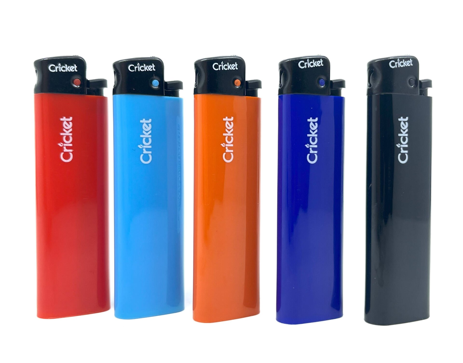 Cricket Koyu Renkli Orjinal Boy - Original Taşlı Çakmak 5'li SET