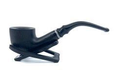 Dapper Bent Billiard Briar (Gül Kökü) 9 mm Filtreli El Yapımı Pipo - 2637