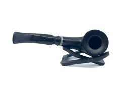 Dapper Bent Billiard Briar (Gül Kökü) 9 mm Filtreli El Yapımı Pipo - 2637