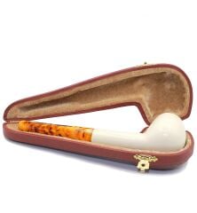 Doğal Lületaşı El Yapımı Özel Kutulu Pipo