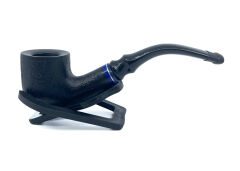 Dapper Bent Billiard Briar (Gül Kökü) 9 mm Filtreli El Yapımı Pipo - 2638