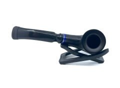 Dapper Bent Billiard Briar (Gül Kökü) 9 mm Filtreli El Yapımı Pipo - 2638