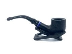 Dapper Bent Billiard Briar (Gül Kökü) 9 mm Filtreli El Yapımı Pipo - 2638