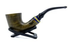 Dapper Bent Dublin Briar (Gül Kökü) 9 mm Filtreli El Yapımı Pipo - 3571