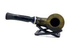 Dapper Bent Dublin Briar (Gül Kökü) 9 mm Filtreli El Yapımı Pipo - 3571