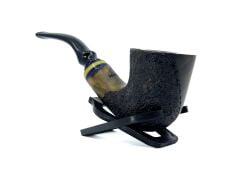 Dapper Bent Dublin Briar (Gül Kökü) 9 mm Filtreli El Yapımı Pipo - 3571