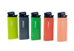 Cricket Renkli Cep Boy/Pocket - Taşlı Çakmak 5'li SET No:3