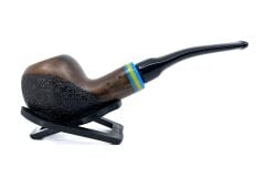 Dapper Bent Apple Briar (Gül Kökü) 9 mm Filtreli El Yapımı Pipo - 3569