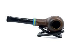 Dapper Bent Apple Briar (Gül Kökü) 9 mm Filtreli El Yapımı Pipo - 3569