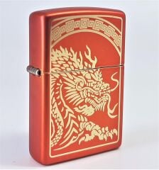 Zippo Dragon Red Çakmak / Ejderha Kırmızı